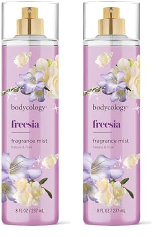 Bodycology Bruma corporal de fragancia de larga duración, Flor de cerezo, 8 fl oz