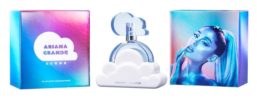 Ariana Grande Cloud Eau de Parfum – Fragancia cálida gourmand para mujeres – Perfume femenino con notas de lavanda, coco, vainilla y pera