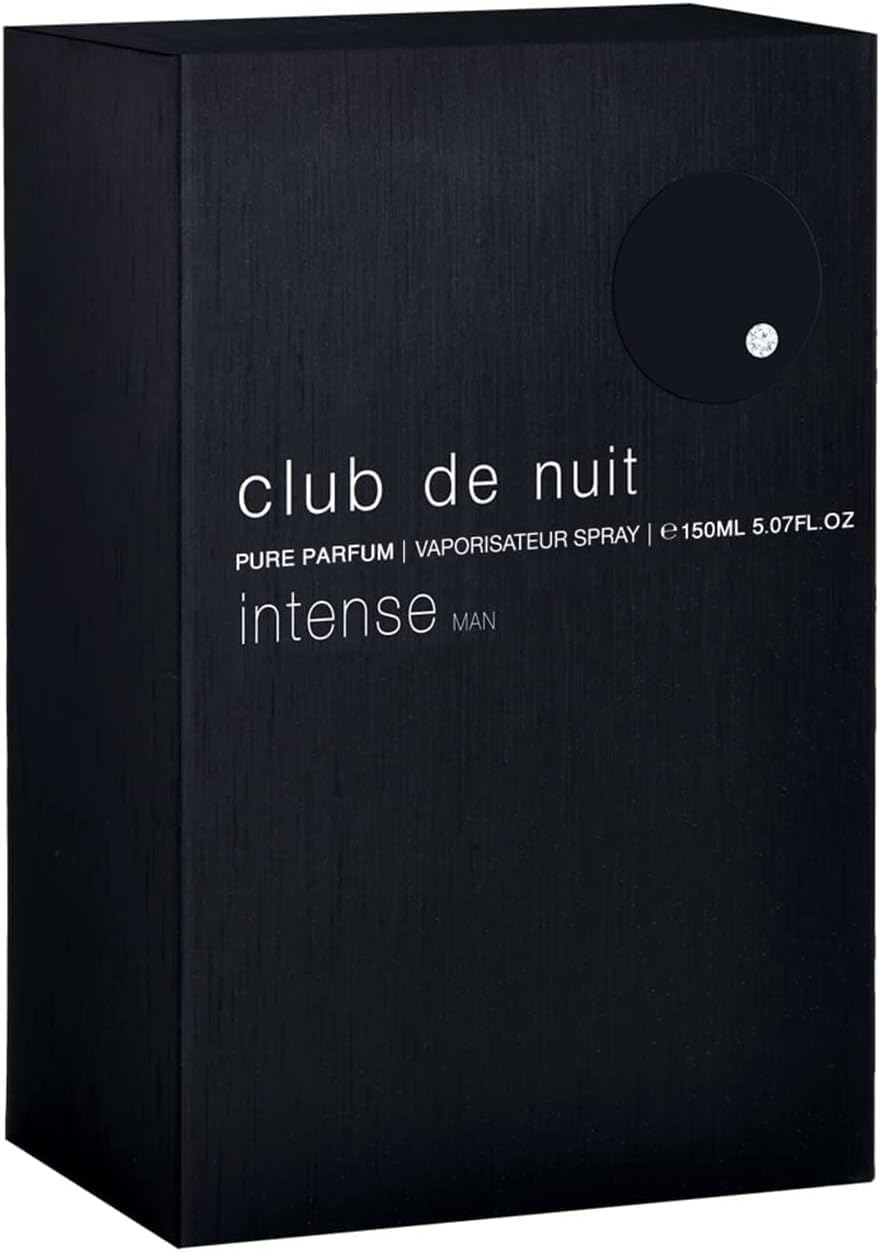 Eau de Toilette Club de Nuit Intense para hombre de Armaf, en caja, 3.6 oz