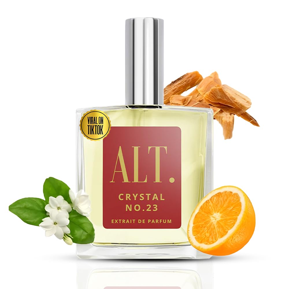 ALT. FRAGRANCES Crystal No. 23 Extrait de Parfum Perfume Unisexo Inspirado en Baccarat Rouge 540 Perfume 60ml