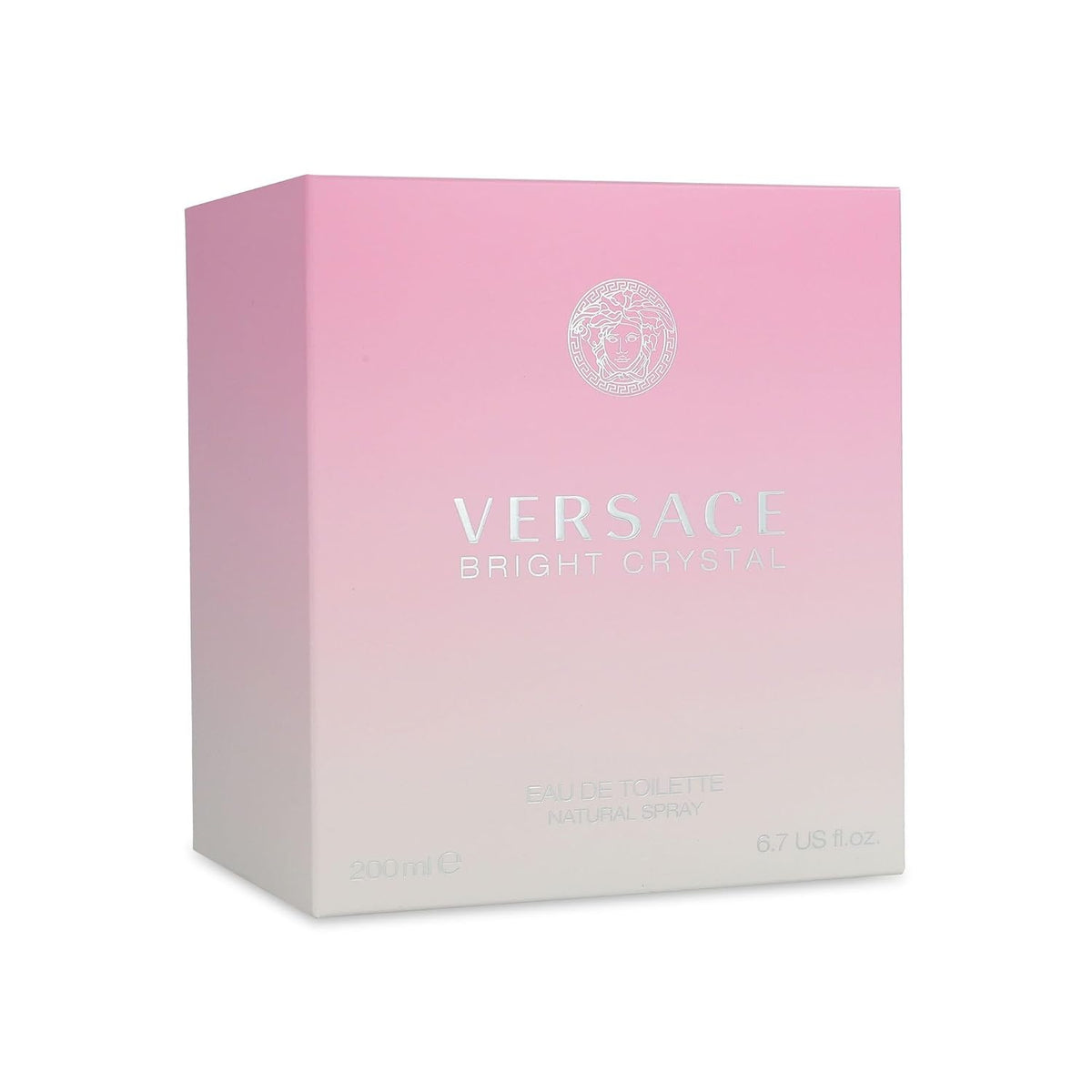 Versace Bright Crystal by Versace - Eau de Toilette en espray para mujer, 6.7 onzas
