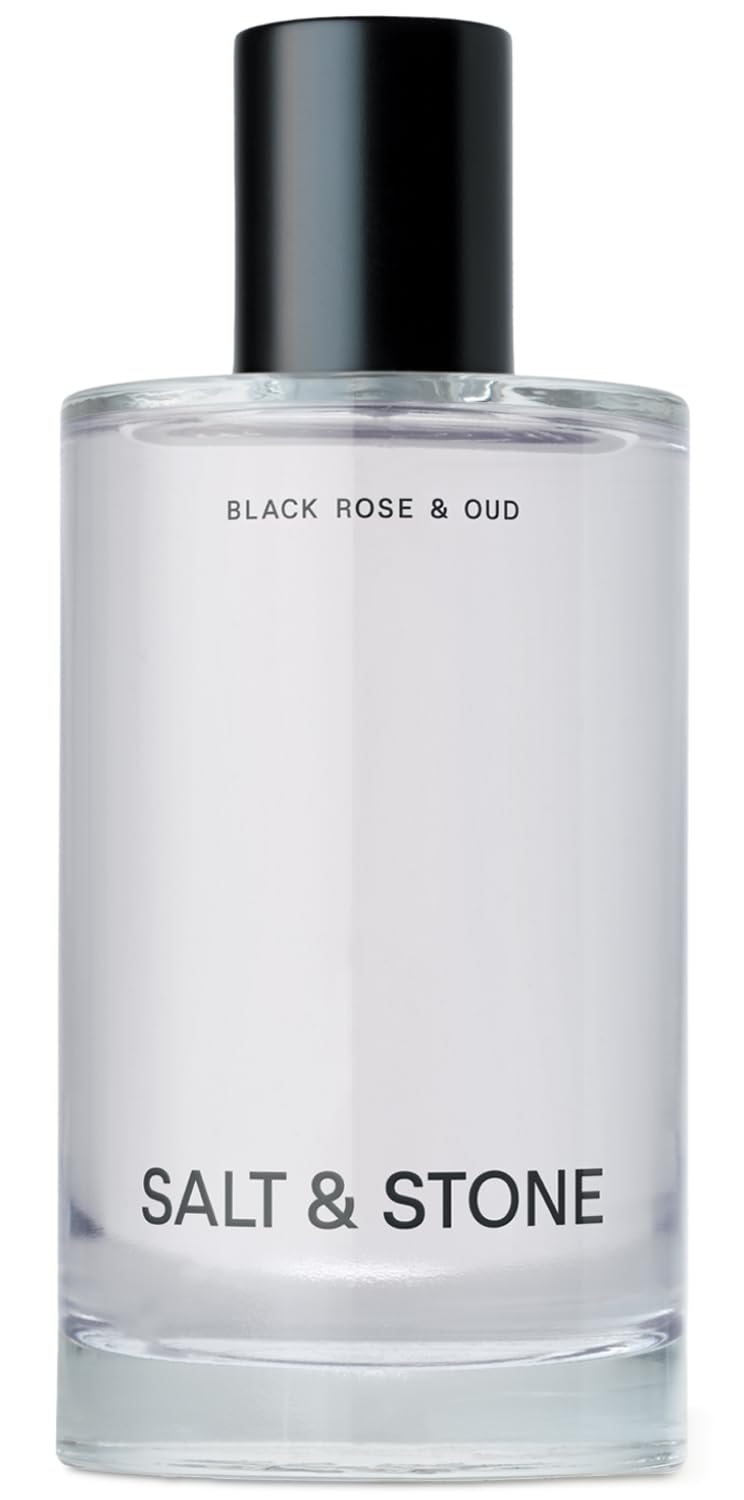 Salt & Stone Neblina Corporal, Aroma de Sándalo y Vetiver, Spray para Cabello y Cuerpo Infundido con Cuidado de la Piel para Mujeres y Hombres, Fragancia Hidratante con Glicerina y Algas Rojas, Vegano | Spray corporal perfumado cálido y amaderado, fraganc