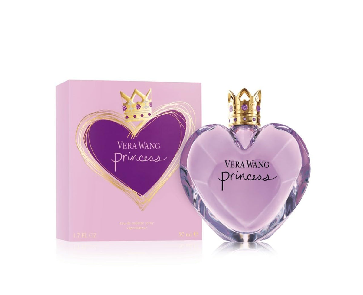 Vera Wang Princess Eau de Toilette 100 ml (Paquete de 1), Notas de Manzana, Guayaba y Vainilla, Fragancia para Mujer, de Larga Duración, Fragancia para Todos los Días, Tamaño de Viaje | Notas de manzana, quava y vainilla, de larga duración, fragancia diar