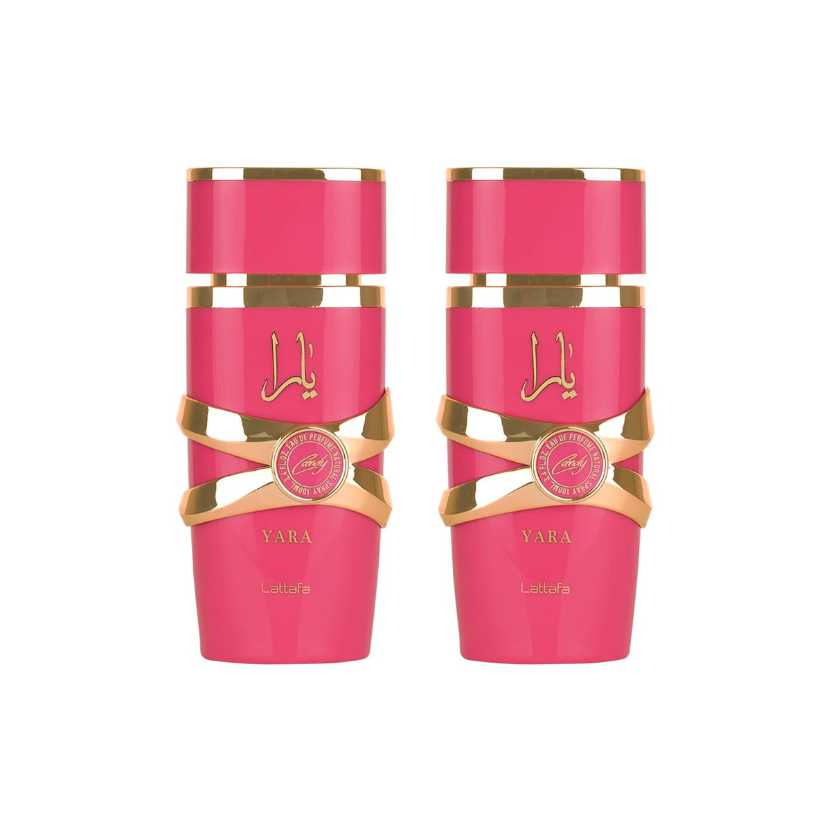 Lattafa Yara Candy - Vainilla, Frutal, Cítrico, Floral - Eau de Parfum Fragancia de Larga Duración para Mujeres, 3.40 Onzas / 100 ml