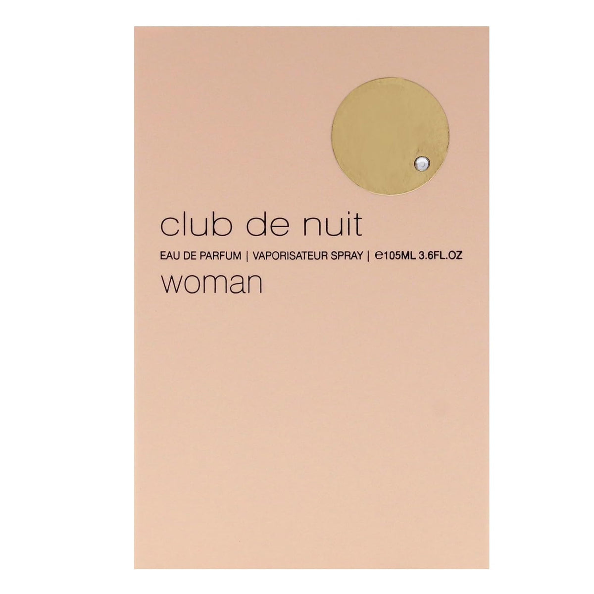 Armaf Club De Nuit Eau de Parfum Spray para mujer, 3.6 onzas