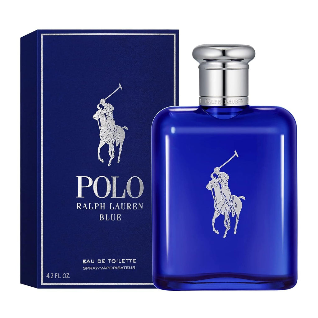 Ralph Lauren - Polo Blue - Parfum - Colonia Hombre - Acuático y Fresco - Con Cítricos, Roble y Vetiver - Fragancia Intensa | Fragrance with Fresh Melon, Cool Sage & Smooth Suede - Long Lasting - Classic Mens Scent Perfect for Everyday Wear