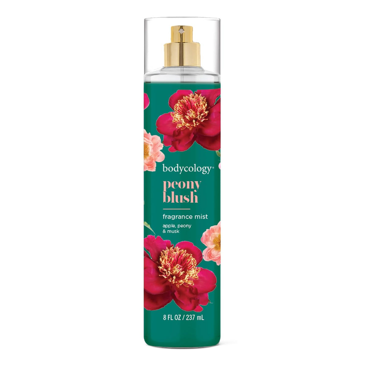 Bodycology Bruma corporal de fragancia de larga duración, Flor de cerezo, 8 fl oz
