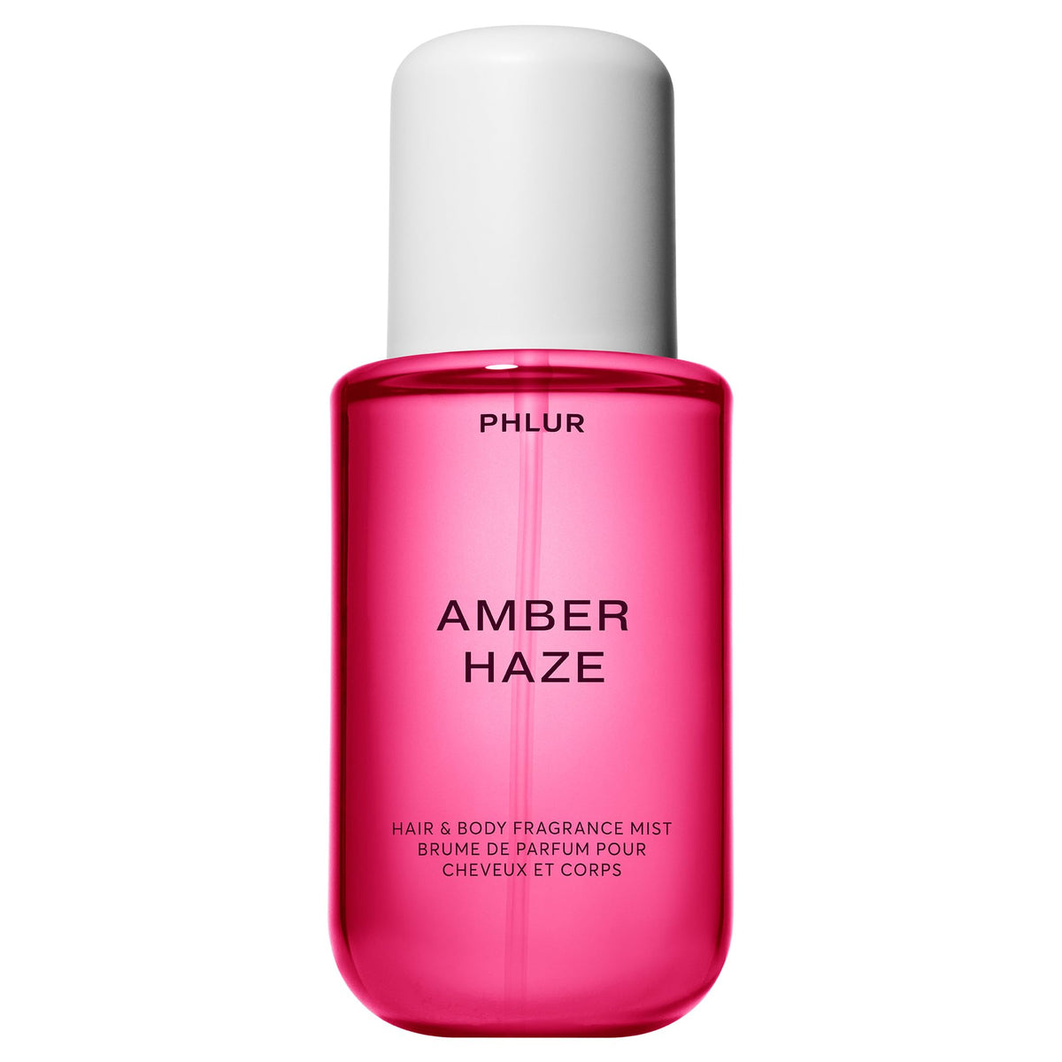 PHLUR Vanilla Skin Body Mist - Bruma de fragancia para cabello y cuerpo - Spray corporal de vainilla con pimienta rosa, madera de cachemira y sándalo (8 onzas líquidas) | Spray corporal de perfume de vainilla con pimienta rosa, madera de cachemira y fraga