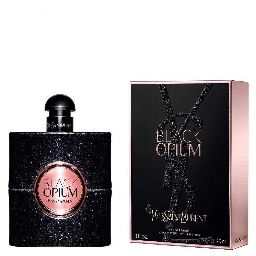 Yves Saint Laurent Eau De Parfum Spray para mujeres, Black Opium, 3 onzas |