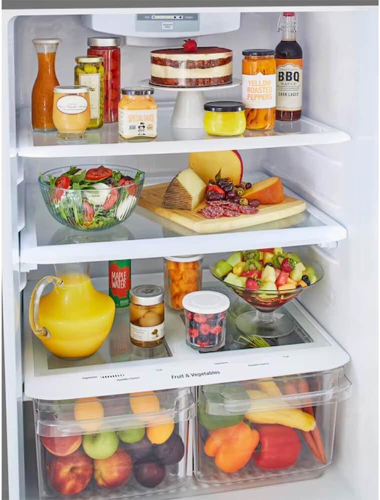 LG LTCS20020S Refrigerator, Stainless Steel
