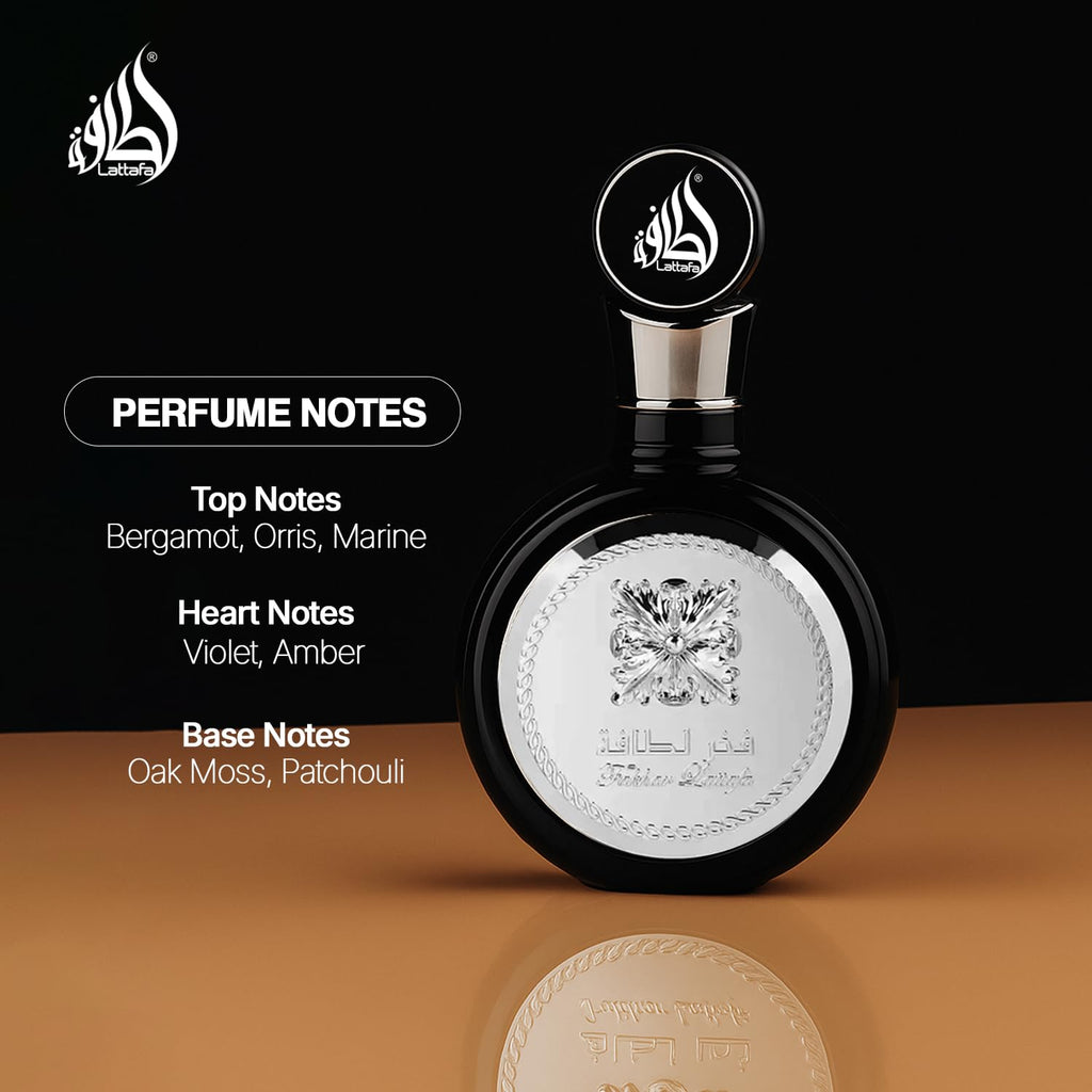 Lattafa Fakhar - Fresco, afrutado, bergamota, madera de ámbar - Eau de Parfum fragancia de larga duración para hombres, 3.40 onzas / 3.4 fl oz