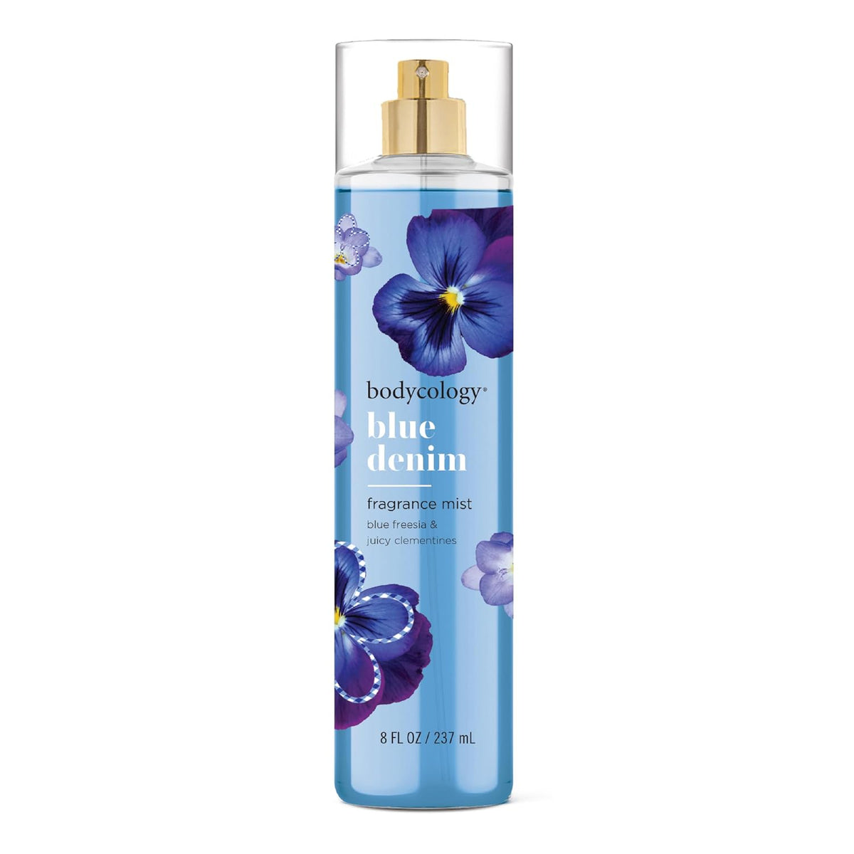 Bodycology Bruma corporal de fragancia de larga duración, Flor de cerezo, 8 fl oz