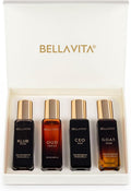 Bella Vita Luxury Set de Regalo de Perfume de Larga Duración para Hombre | 4x20ml | Regalos para Hombres | Fragancia Premium de Madera, Cítrico, Oud | KLUB, OUD, CEO, G.O.A.T | Set de regalo de perfume para hombre de larga duración con CEO Man, G.O.A.T.,