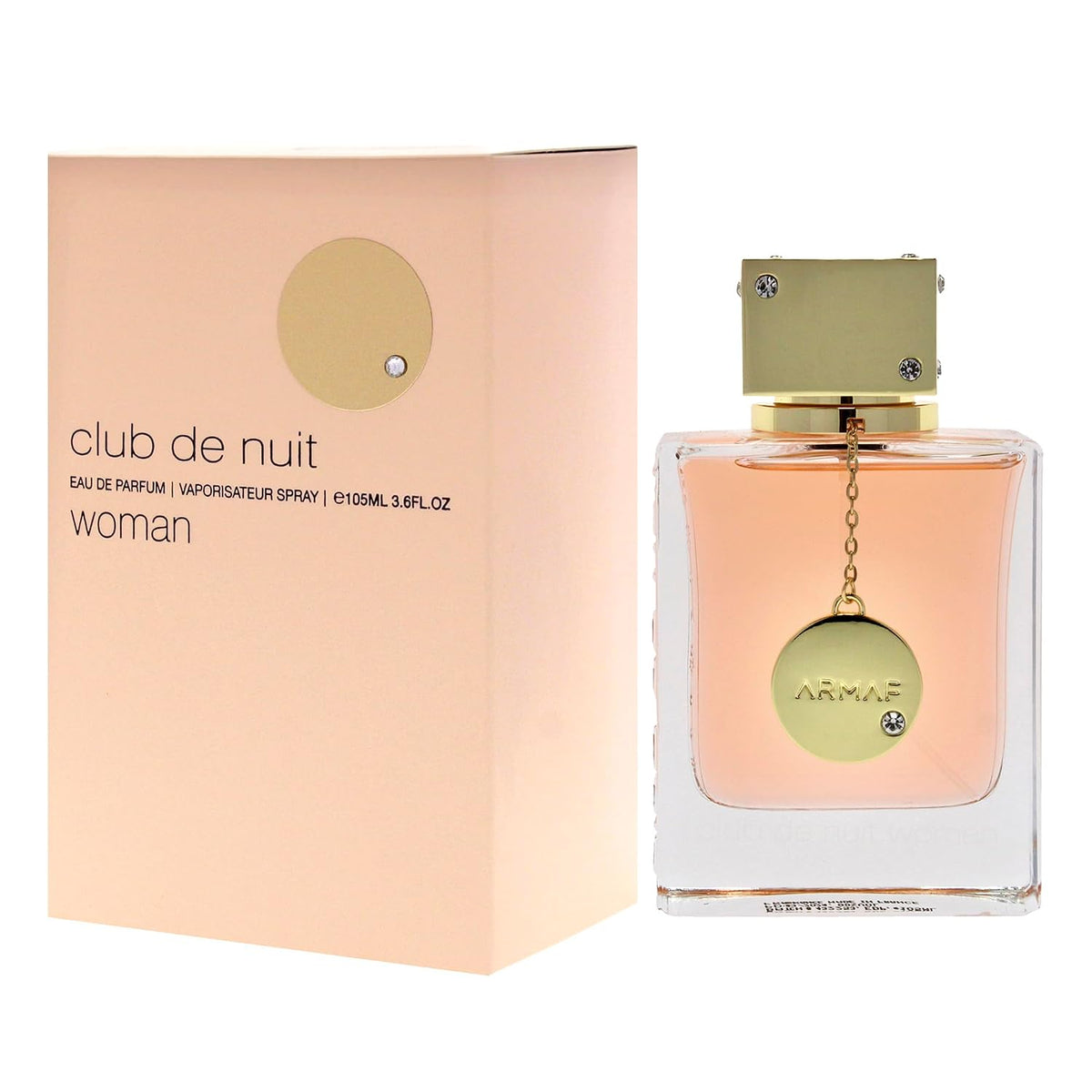 Armaf Club De Nuit Eau de Parfum Spray para mujer, 3.6 onzas