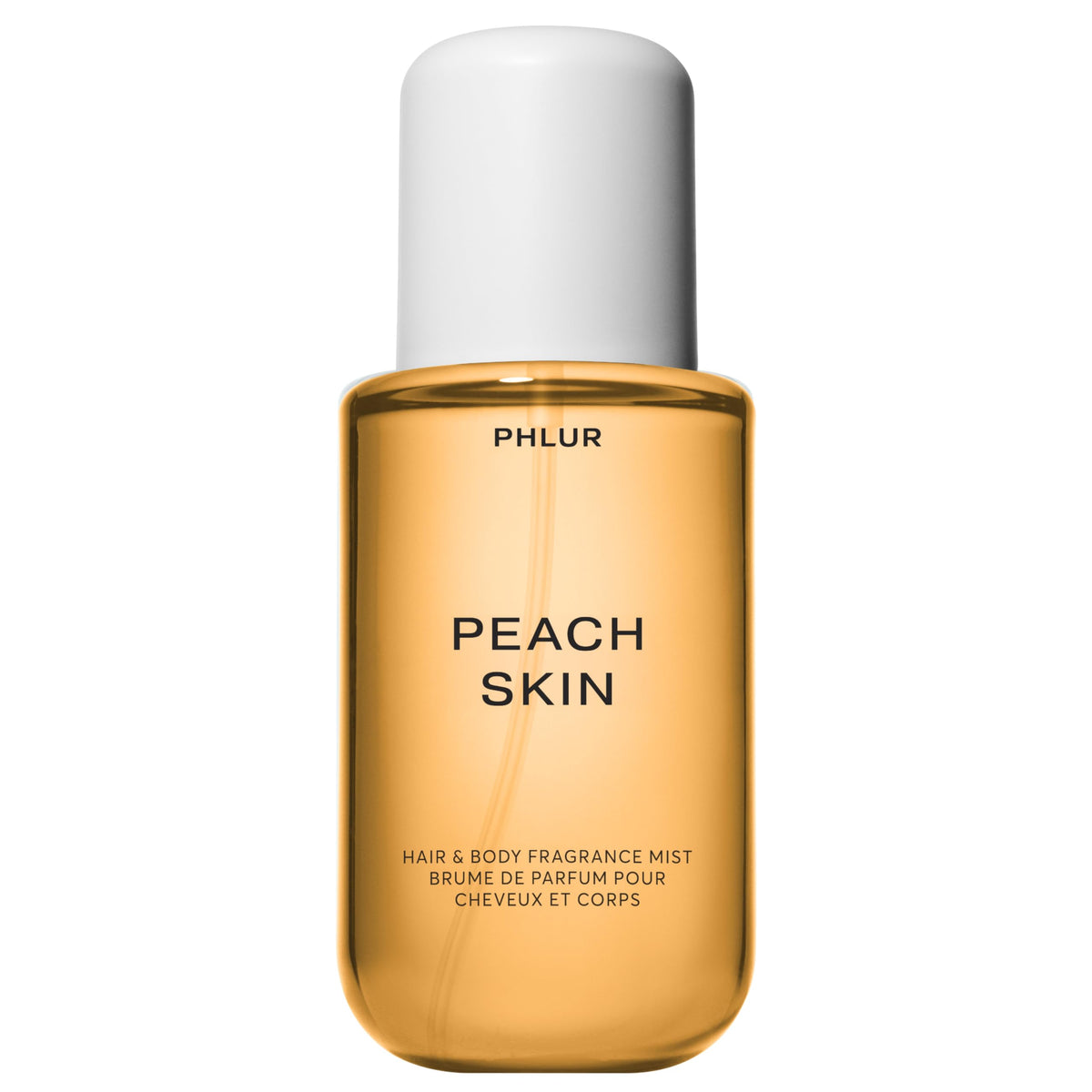 PHLUR Vanilla Skin Body Mist - Bruma de fragancia para cabello y cuerpo - Spray corporal de vainilla con pimienta rosa, madera de cachemira y sándalo (8 onzas líquidas) | Spray corporal de perfume de vainilla con pimienta rosa, madera de cachemira y fraga