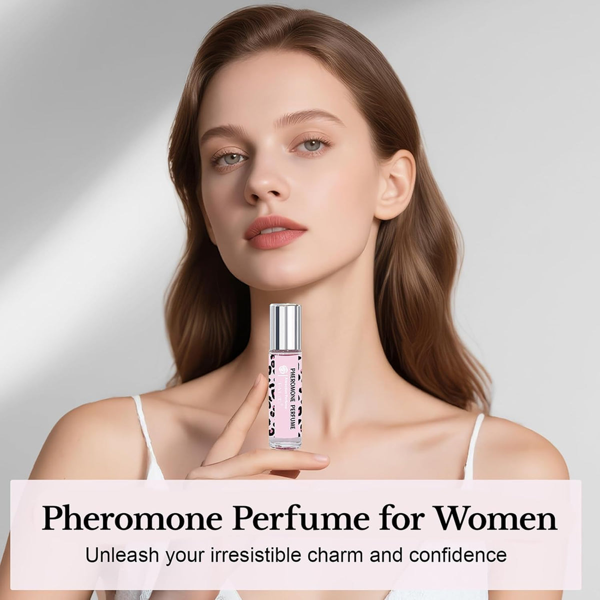 Perfumes con feromonas para mujeres, aceite de perfume roll on de larga duración 0.34 fl.oz (10ml) | (0.3 fl oz)