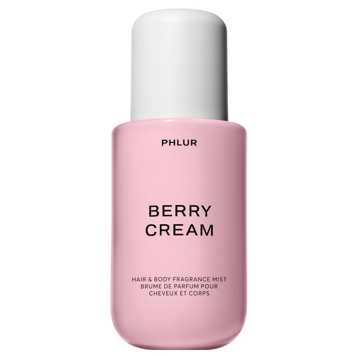 PHLUR Vanilla Skin Body Mist - Bruma de fragancia para cabello y cuerpo - Spray corporal de vainilla con pimienta rosa, madera de cachemira y sándalo (8 onzas líquidas) | Spray corporal de perfume de vainilla con pimienta rosa, madera de cachemira y fraga