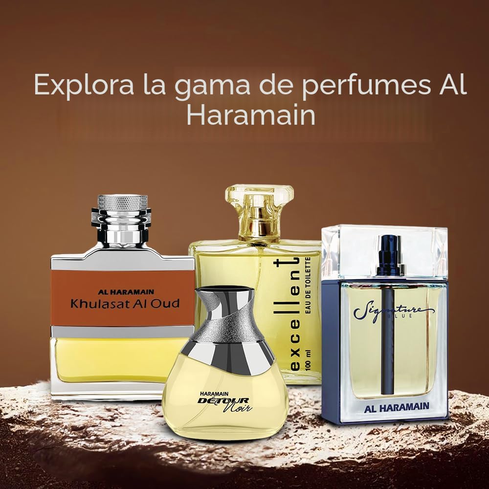 Al Haramain Amber Oud Gold Edition – Perfume árabe unisex para mujeres y hombres – Ámbar de larga duración – 2 onzas