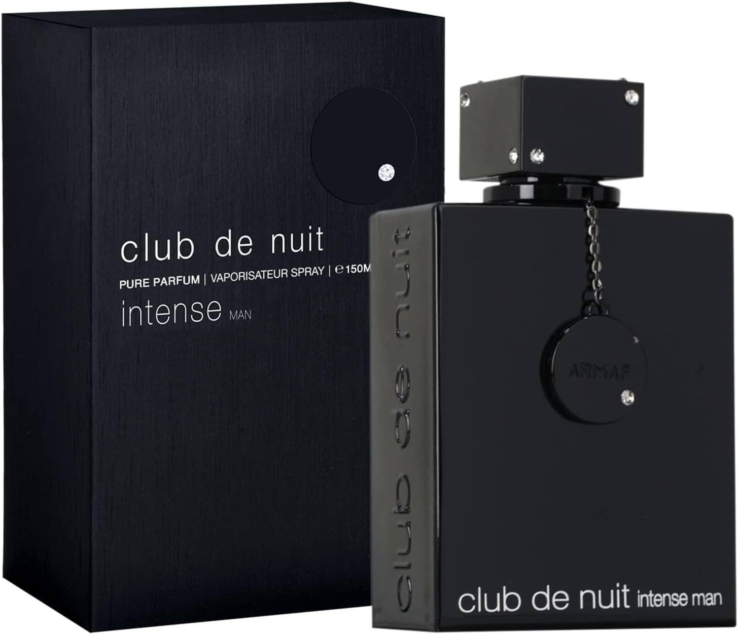 Eau de Toilette Club de Nuit Intense para hombre de Armaf, en caja, 3.6 oz