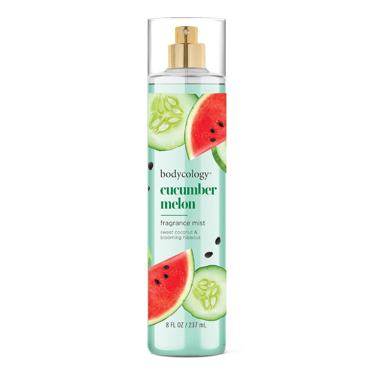 Bodycology Bruma corporal de fragancia de larga duración, Flor de cerezo, 8 fl oz