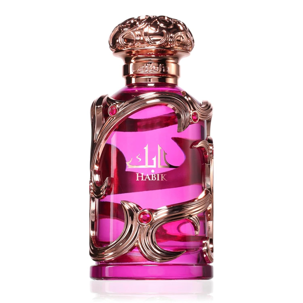 Lattafa Habik – Floral, Afrutado, Fresco, Almizclado – Eau de Parfum en Aerosol Fragancia de Larga Duración para Mujeres, 3.4 Onzas / 100 ml