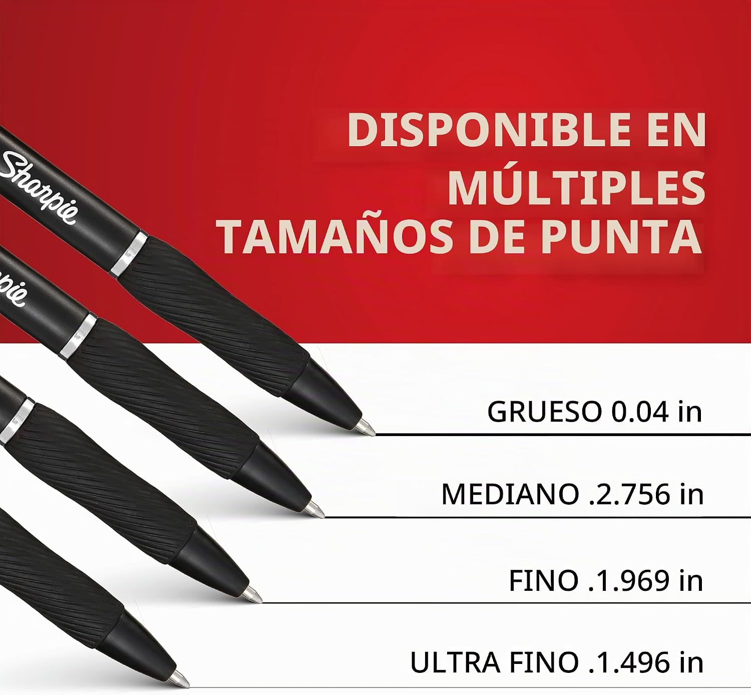 Sharpie bolígrafos de gel de 1/32 pulgadas