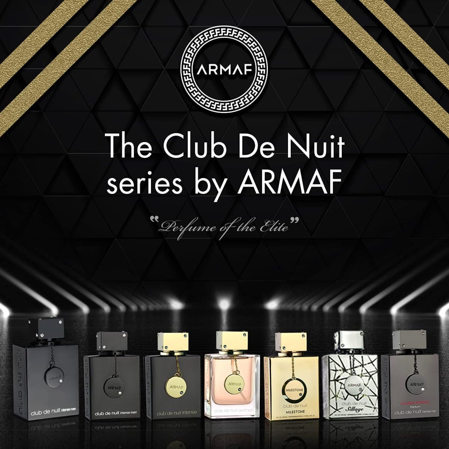Eau de Toilette Club de Nuit Intense para hombre de Armaf, en caja, 3.6 oz