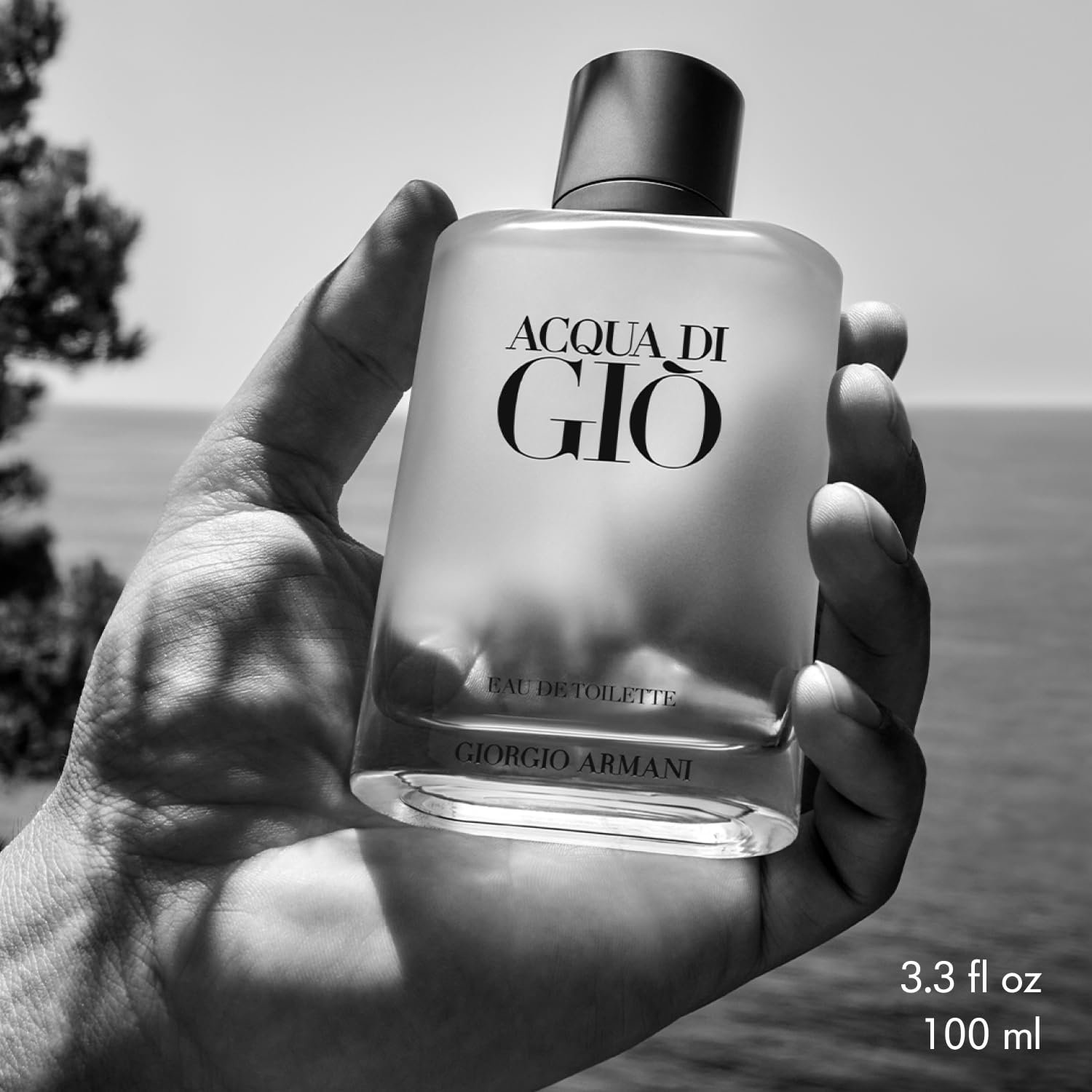 Armani Beauty - Acqua di Giò - Eau de Toilette - Colonia para Hombre - Fragancia de larga duración con notas de bergamota, jazmín, almizcle blanco, pachulí y madera de cedro | Fragrance with Bergamot, Marine Notes & Cedarwood - Long Lasting Clean & Citrus