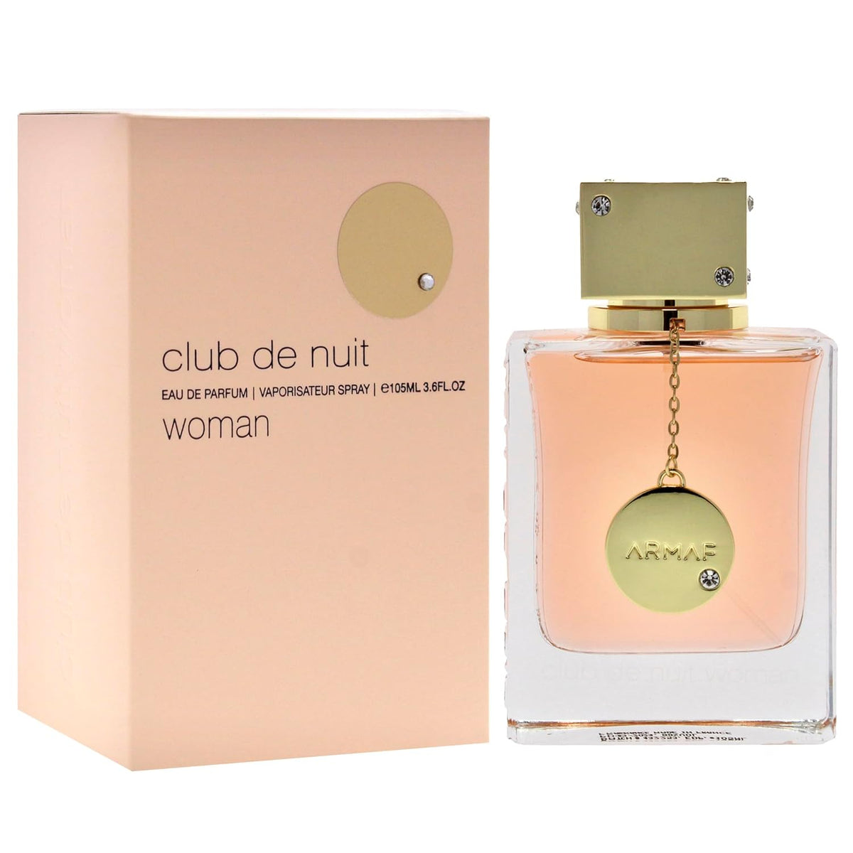 Armaf Club De Nuit Eau de Parfum Spray para mujer, 3.6 onzas