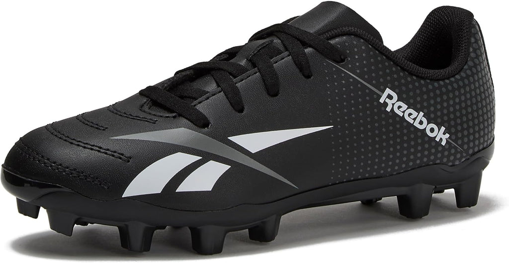 Reebok Strike MG - Botines de fútbol para niños y niñas, zapatos de fútbol con cordones o cierre de , interior o exterior para césped o césped