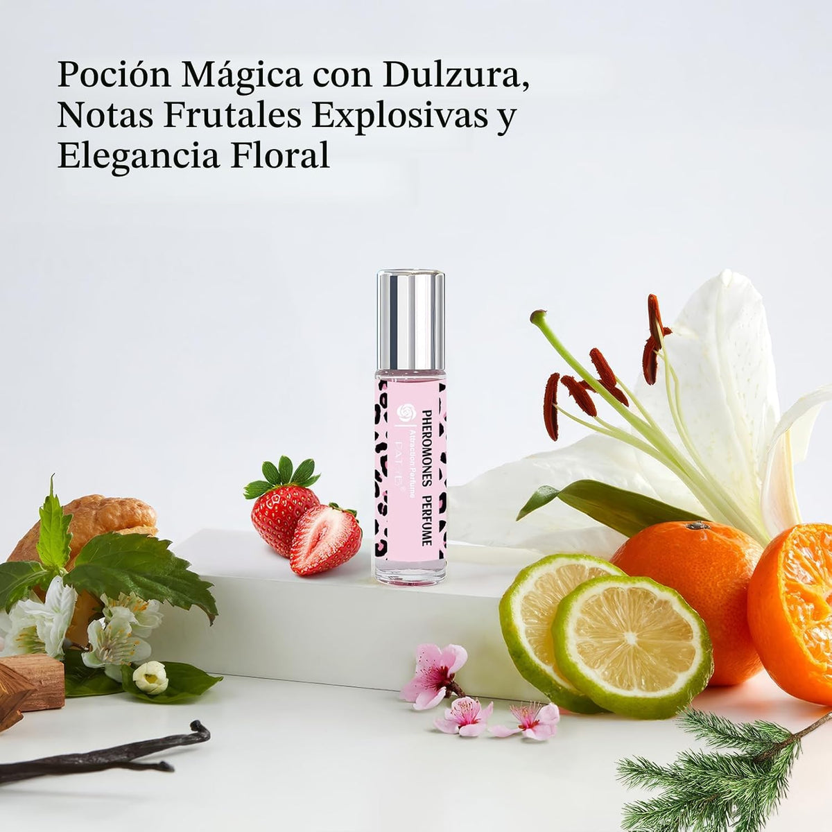 Perfumes con feromonas para mujeres, aceite de perfume roll on de larga duración 0.34 fl.oz (10ml) | (0.3 fl oz)