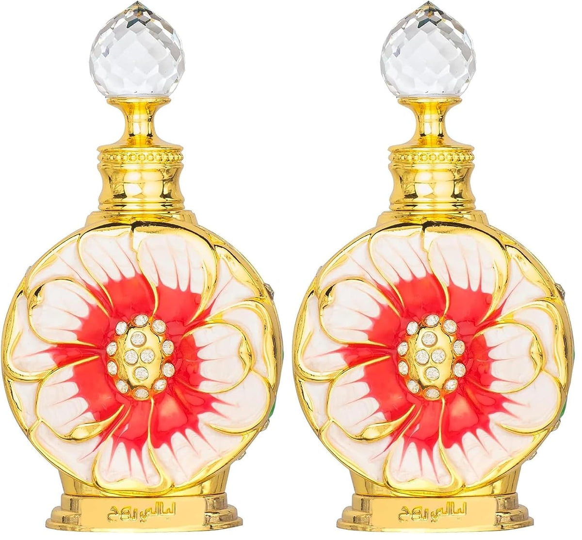 Swiss Arabian Layali Rouge – Productos de lujo de Dubai – Fragancia de aceite de perfume personal de larga duración – Un aroma seductor – 0.5 onzas