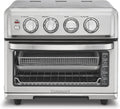Cuisinart Air Fryer Toaster Oven, 1800W, 8-in-1 with Air Fry, Convection, Broil & Warm, 0.6 Cubic Feet, 60-Minute Timer, TOA-70NAS, Stainless Steel | 1800W power, 0.6 cu. ft. capacity, convection, broil and warm modes, 60-minute timer