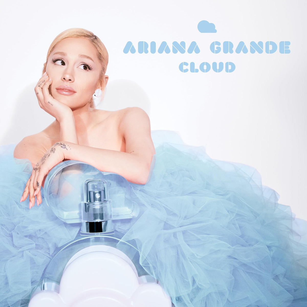 Ariana Grande Cloud Eau de Parfum – Fragancia cálida gourmand para mujeres – Perfume femenino con notas de lavanda, coco, vainilla y pera