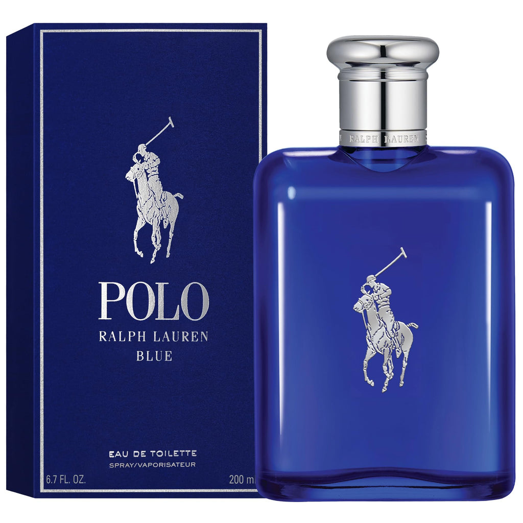 Ralph Lauren - Polo Blue - Parfum - Colonia Hombre - Acuático y Fresco - Con Cítricos, Roble y Vetiver - Fragancia Intensa | Fragrance with Fresh Melon, Cool Sage & Smooth Suede - Long Lasting - Classic Mens Scent Perfect for Everyday Wear