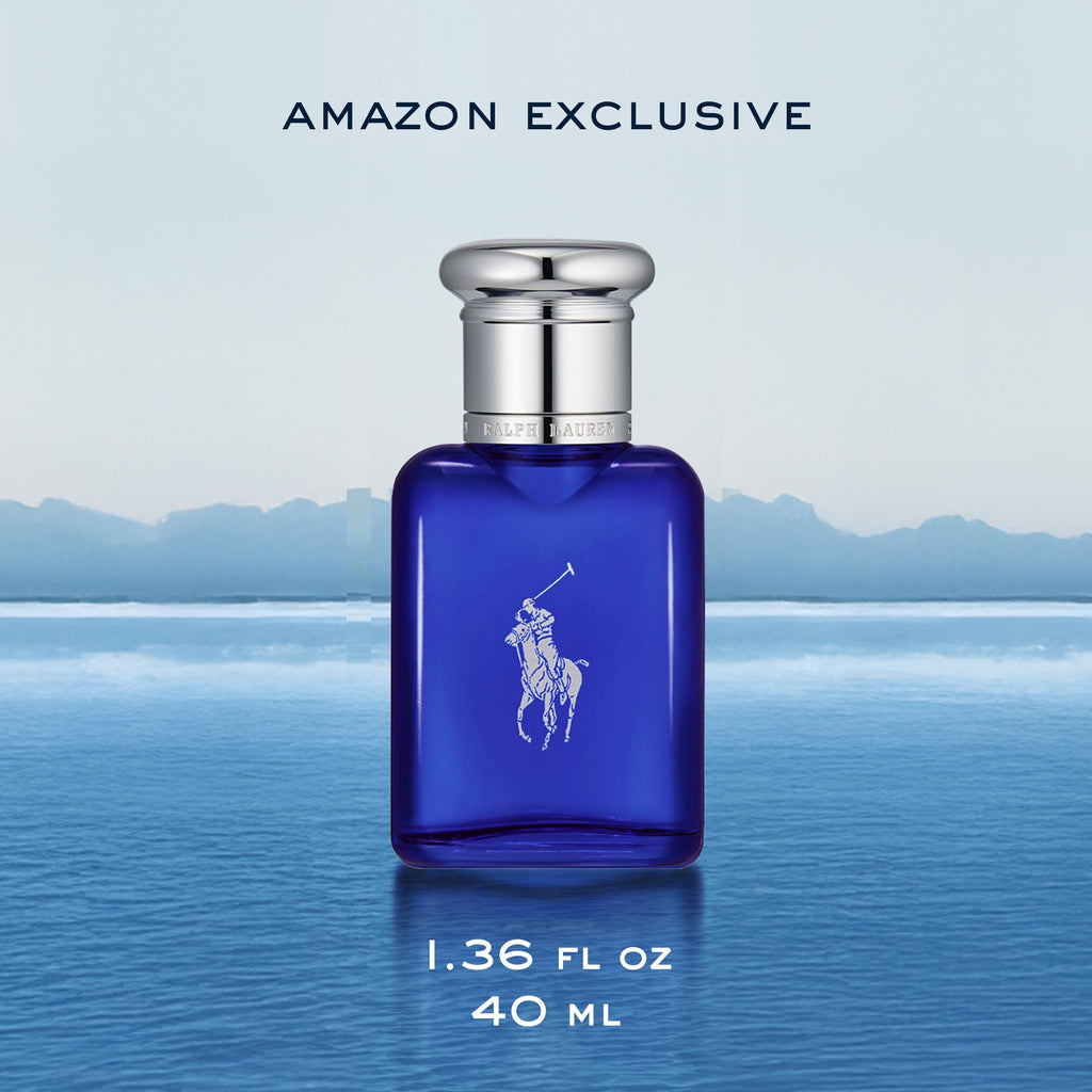 Ralph Lauren - Polo Blue - Parfum - Colonia Hombre - Acuático y Fresco - Con Cítricos, Roble y Vetiver - Fragancia Intensa | Fragrance with Fresh Melon, Cool Sage & Smooth Suede - Long Lasting - Classic Mens Scent Perfect for Everyday Wear