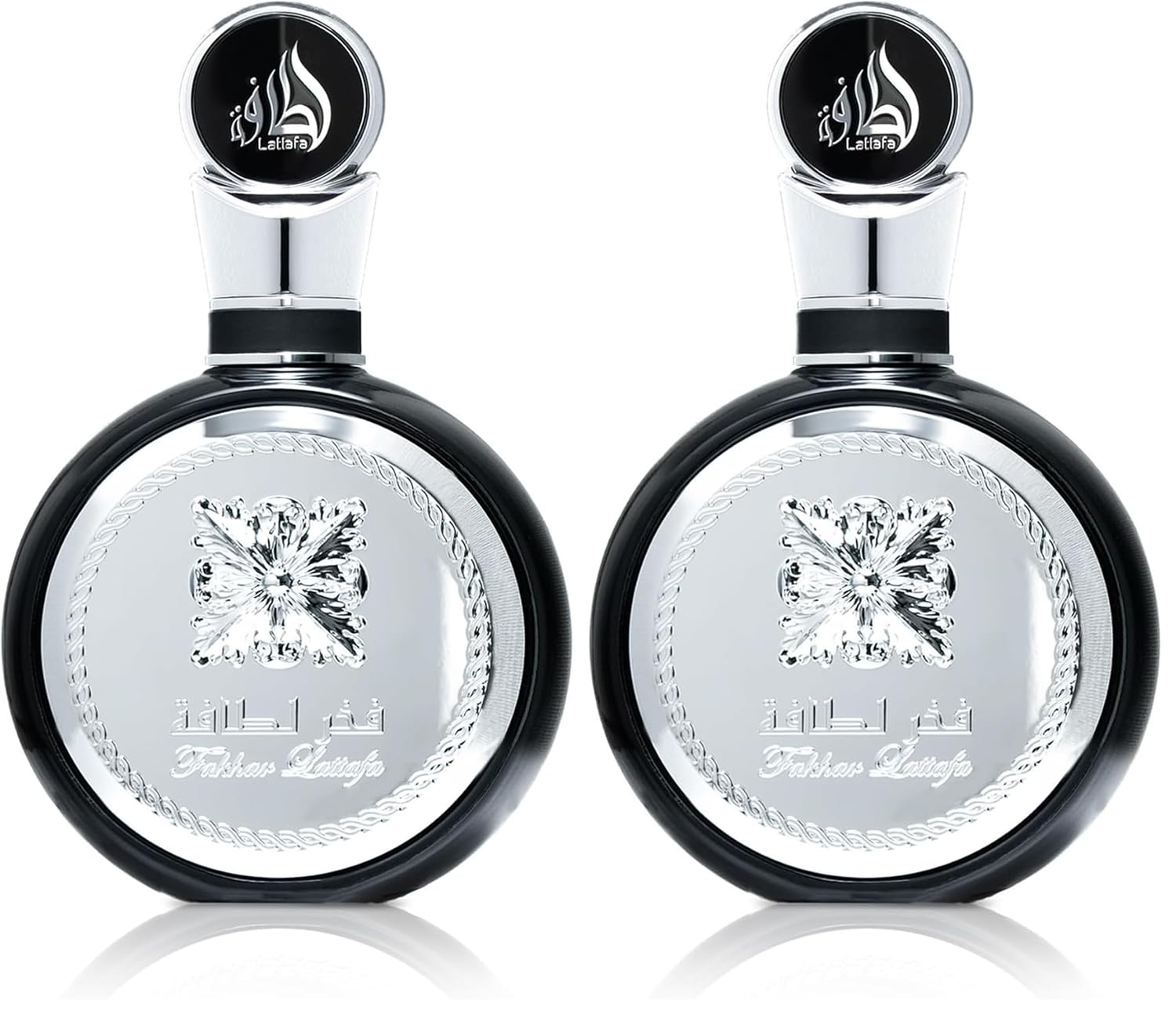 Lattafa Fakhar - Fresco, afrutado, bergamota, madera de ámbar - Eau de Parfum fragancia de larga duración para hombres, 3.40 onzas / 3.4 fl oz