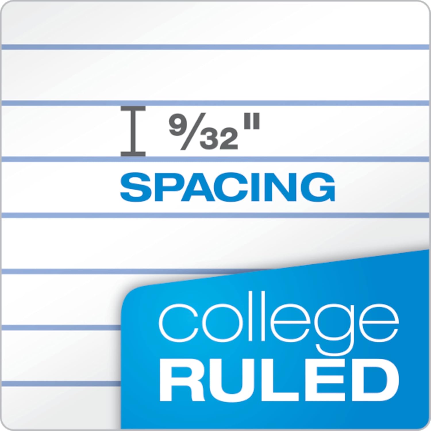 TOPS Cuaderno con espiral, College Rule, 10.5 x 8 pulgadas, 70 hojas por cuaderno, paquete de 6 (65007)