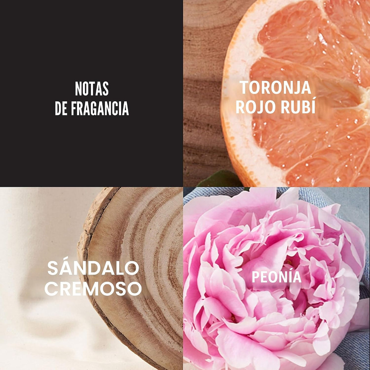 Lucky Brand Lucky You para mujer set de regalo | Eau de toilette cítrico floral fresco para mujer. Perfume con notas de pomelo rojo rubí, sándalo cremoso y peonía.
