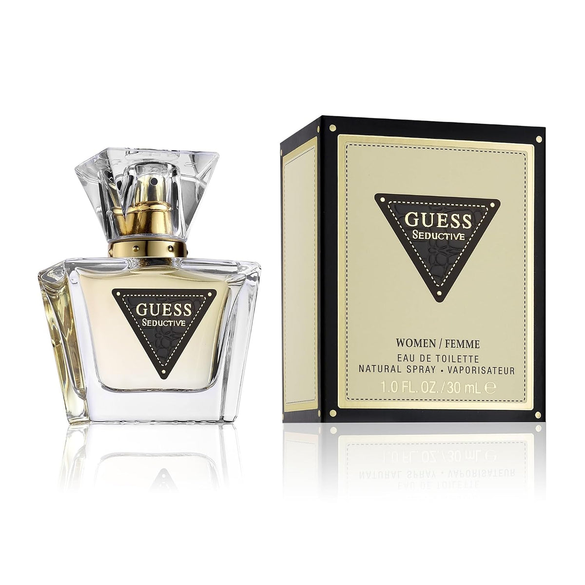 Guess Seductive Women / Femme Eau de Toilette - Perfume en espray para mujer, 1.0 onzas líquidas