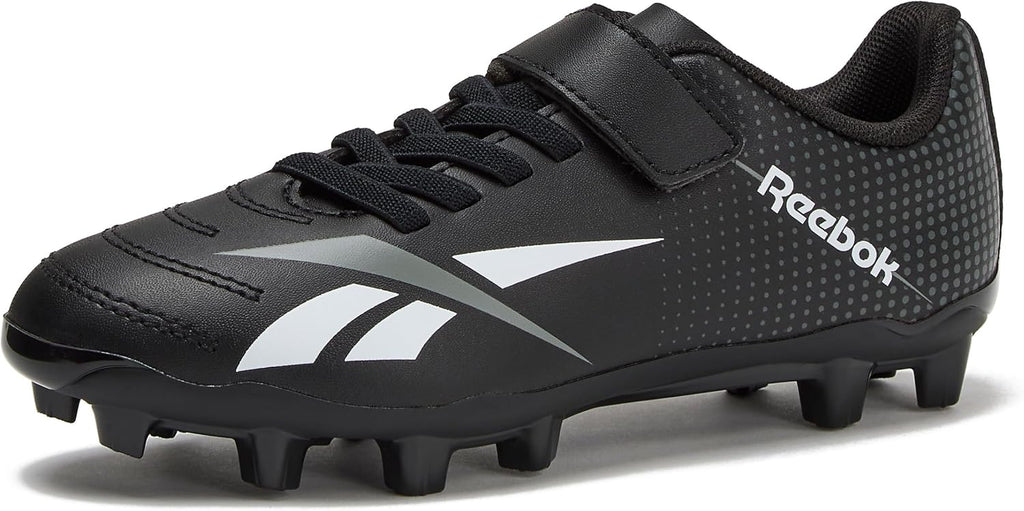 Reebok Strike MG - Botines de fútbol para niños y niñas, zapatos de fútbol con cordones o cierre de , interior o exterior para césped o césped