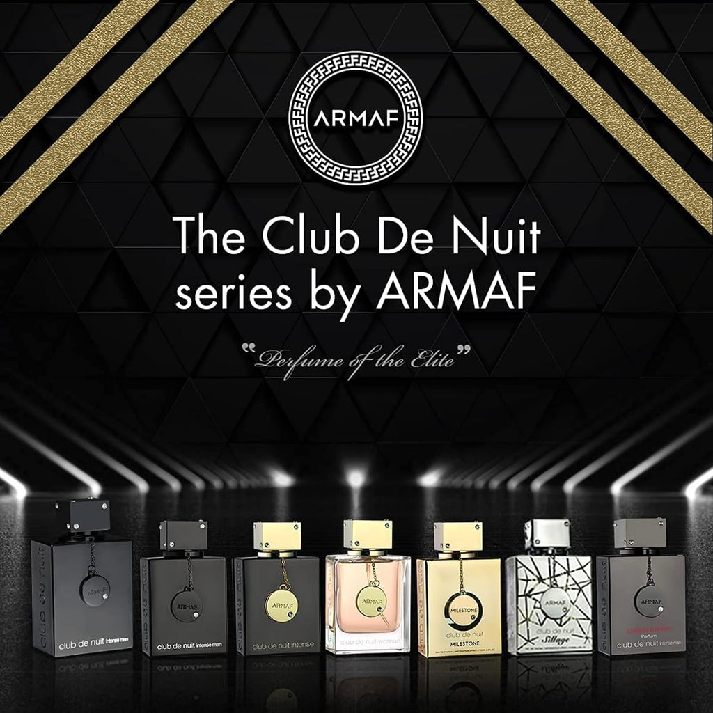 Eau de Toilette Club de Nuit Intense para hombre de Armaf, en caja, 3.6 oz