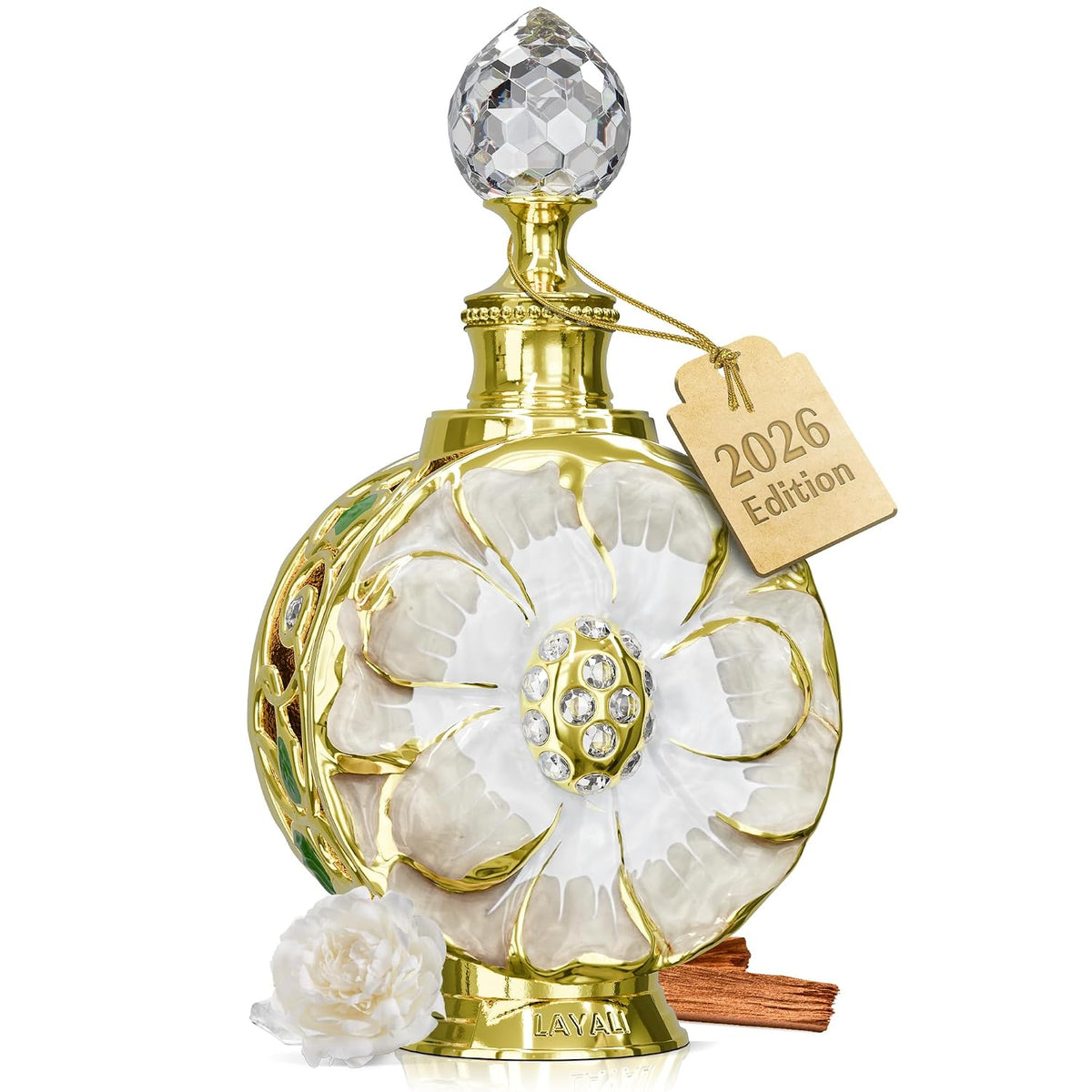 Swiss Arabian Layali Rouge – Productos de lujo de Dubai – Fragancia de aceite de perfume personal de larga duración – Un aroma seductor – 0.5 onzas