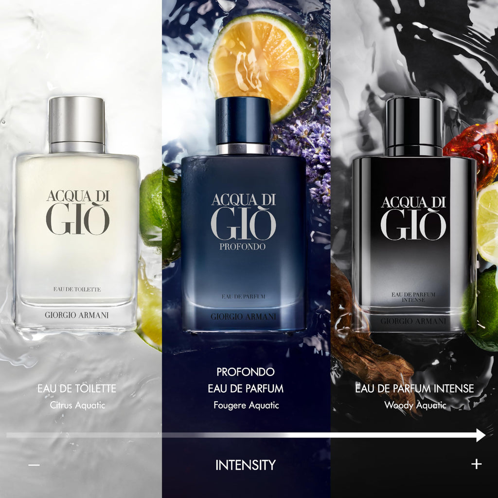Armani Beauty - Acqua di Giò - Eau de Toilette - Colonia para Hombre - Fragancia de larga duración con notas de bergamota, jazmín, almizcle blanco, pachulí y madera de cedro | Fragrance with Bergamot, Marine Notes & Cedarwood - Long Lasting Clean & Citrus