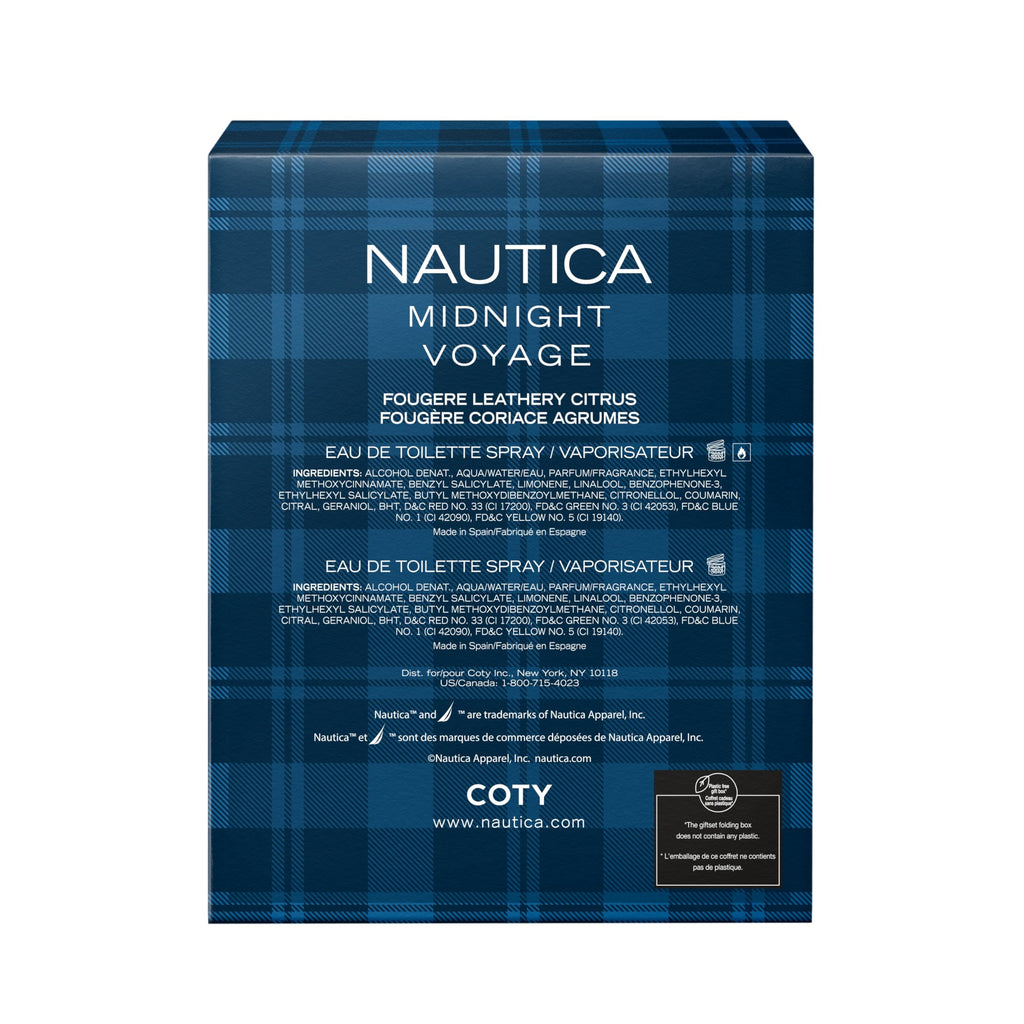 Nautica Voyage Eau de Toilette para hombre, 6.7 fl oz (200 ml) | Paquete de 1, notas de manzana, madera de cedro, loto de agua, almizcle, larga duración, fragancia diaria