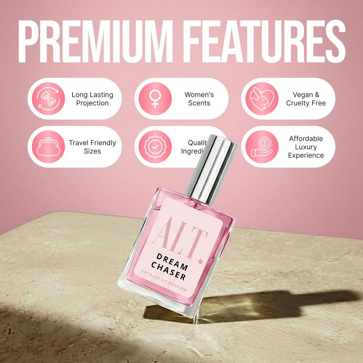 ALT. FRAGRANCES Crystal No. 23 Extrait de Parfum Perfume Unisexo Inspirado en Baccarat Rouge 540 Perfume 60ml