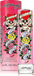 Christian Audigier Ed Hardy - Perfume para mujer, 3.4 fl. oz. EDP Spray | Eau de Parfum para mujer. Perfume con cálidas notas ámbar y un aroma duradero.