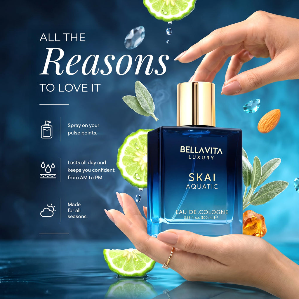 BellaVita Luxury Honey Oud Eau de Parfum (3.4 onzas líquidas) | Pachulí, vainilla, bergamota, floral y picante + fabricado con aceites esenciales limpios y veganos + libre de crueldad animal | | Perfume unisex con perfume Honey Oud de larga duración, perf