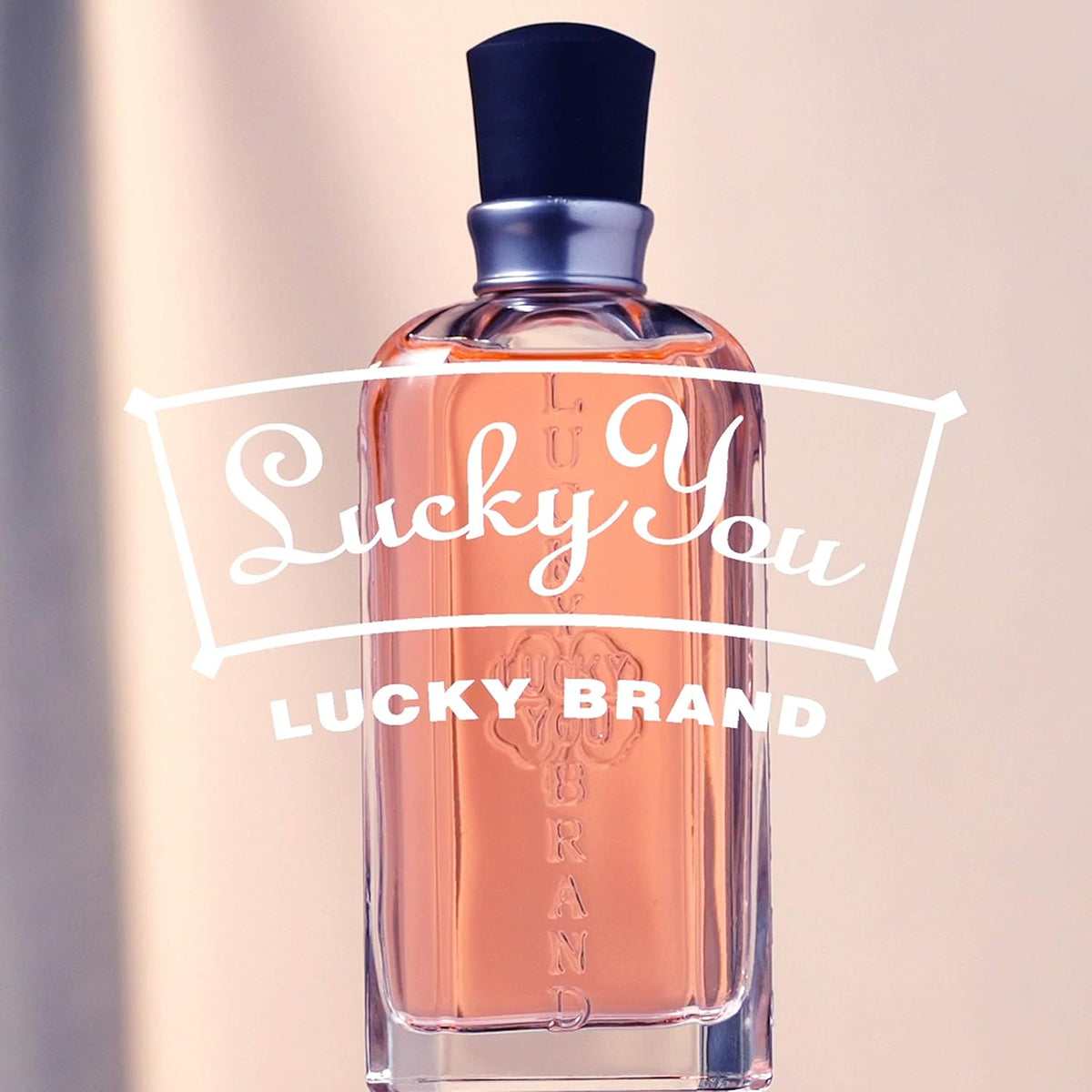 Lucky Brand Lucky You para mujer set de regalo | Eau de toilette cítrico floral fresco para mujer. Perfume con notas de pomelo rojo rubí, sándalo cremoso y peonía.