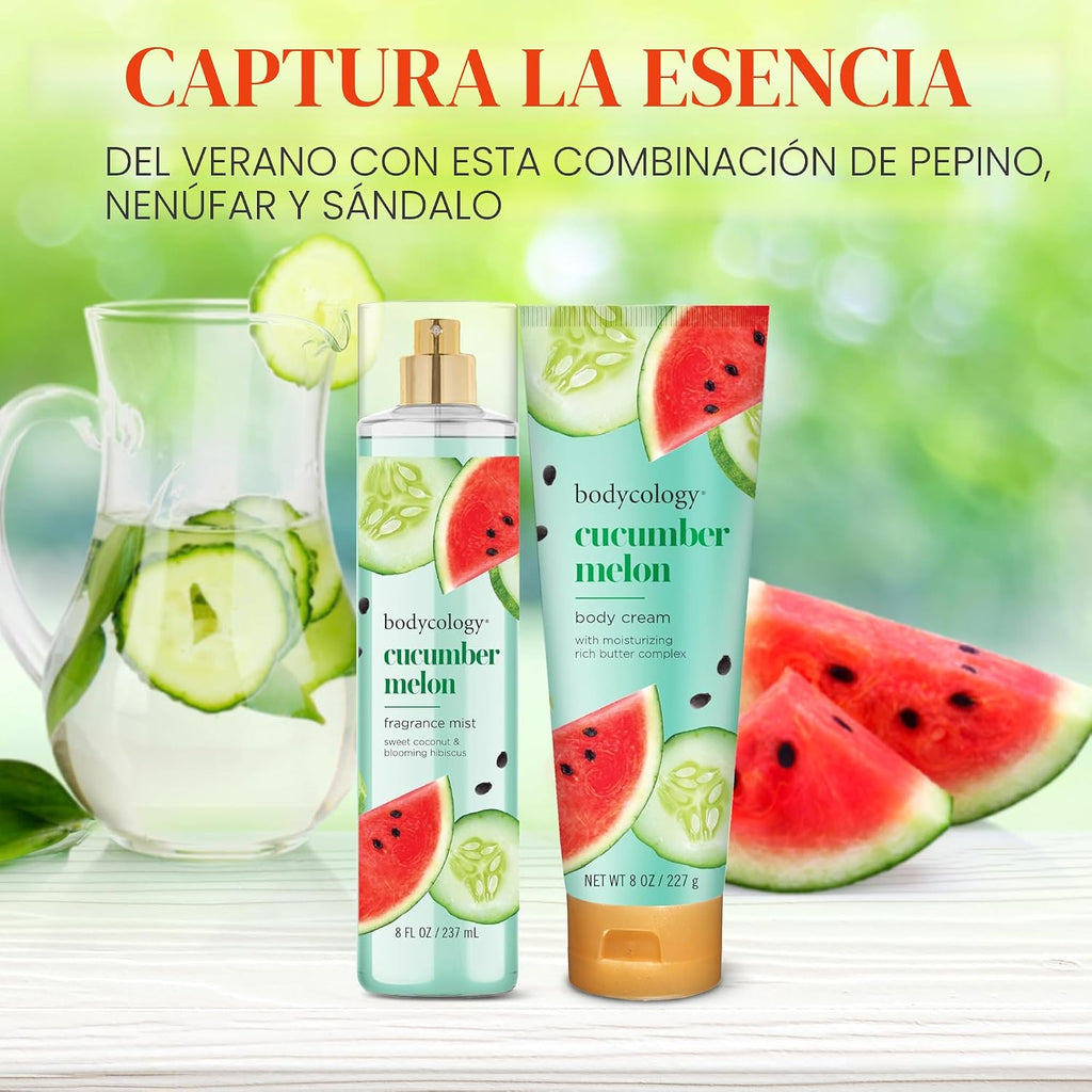 Bodycology Bruma corporal de fragancia de larga duración, Flor de cerezo, 8 fl oz